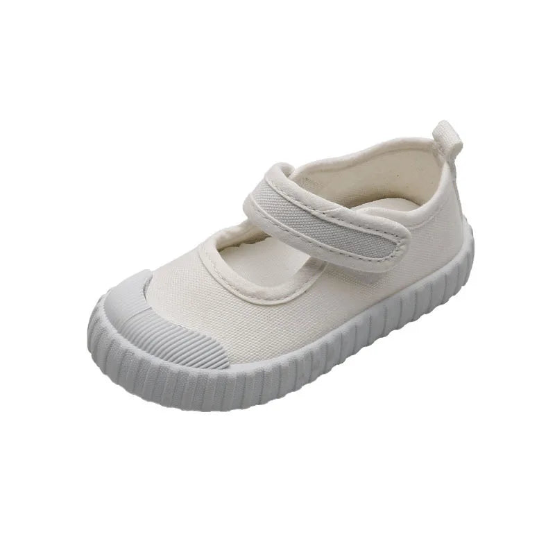 2025 New Spring Baby Girl Shoes Kids Autumn Canvas Shoes