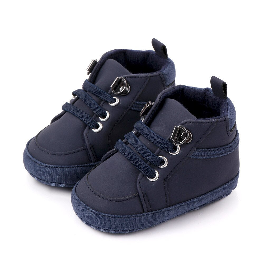 Shoes Girls Boys Casual Leather Cotton Non-slip Soft - GuGuTon