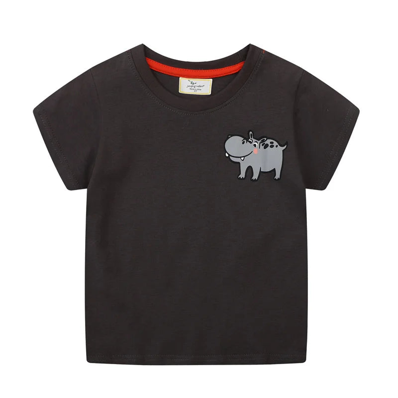 Victor Animals Fashion Short Sleeve Kids Tees Tops - GuGuTon baby store - Baby Fashion - Toddlers Outfits - Babies Outfits - Toddler Clothes - Kids Clothing - Newborn Clothes - Newborn Wear - Kids Wear - Trending Clothes - Trending Outfits - Fall Fashion - Winter Fashion - Girls Clothes - Boys Clothes - Babies Wear - Kids Accessories - KidsWear - Summer Clothes - Summer Fashion - Summer Trend - Falls Sweaters - Tops - Bottom - Jeans - Blouse - Dresses - Newborn Dresses - Toys