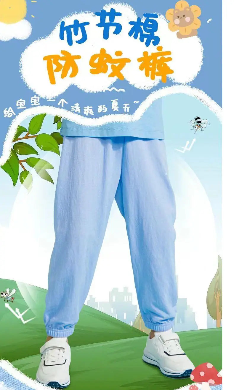 Jorge Trousers 2023 Summer Candy Color Harem Pants Boys