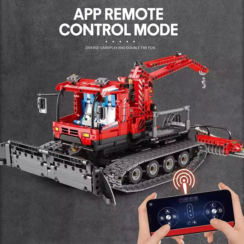 RC Crane Model Building Blocks Kit for Kids