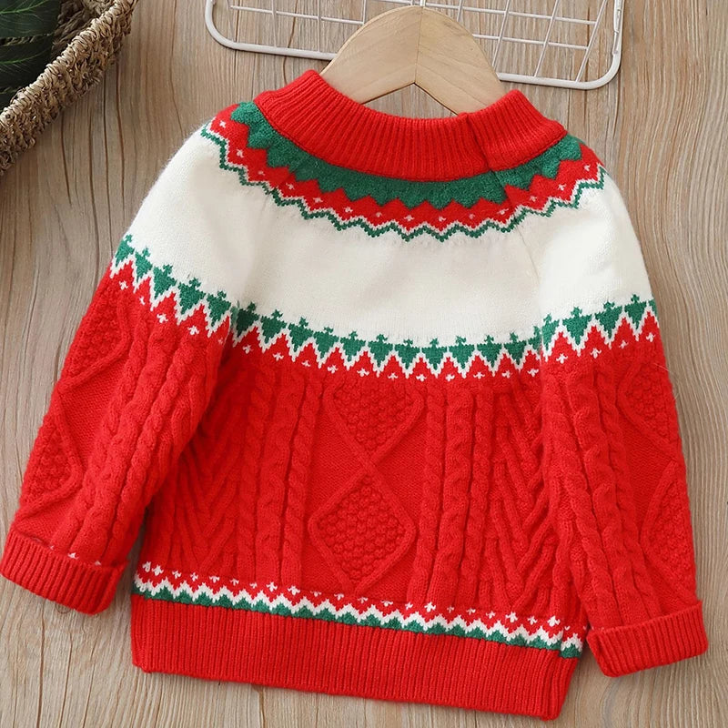 Cirilo Christmas Style Children's Sweater - GuGuTon baby store - Baby Fashion - Toddlers Outfits - Babies Outfits - Toddler Clothes - Kids Clothing - Newborn Clothes - Newborn Wear - Kids Wear - Trending Clothes - Trending Outfits - Fall Fashion - Winter Fashion - Girls Clothes - Boys Clothes - Babies Wear - Kids Accessories - KidsWear - Summer Clothes - Summer Fashion - Summer Trend - Falls Sweaters - Tops - Bottom - Jeans - Blouse - Dresses - Newborn Dresses - Toys