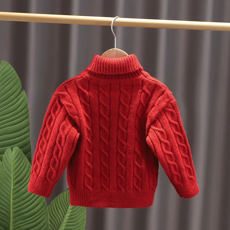 Arias Autumn Winter Turtleneck Sweater