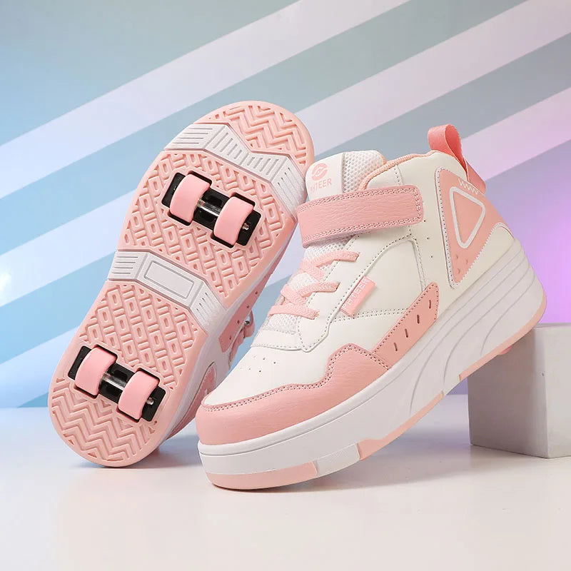 Children Roller Skate Shoes Kids Autumn Children Fashion Casual Sports Shoes