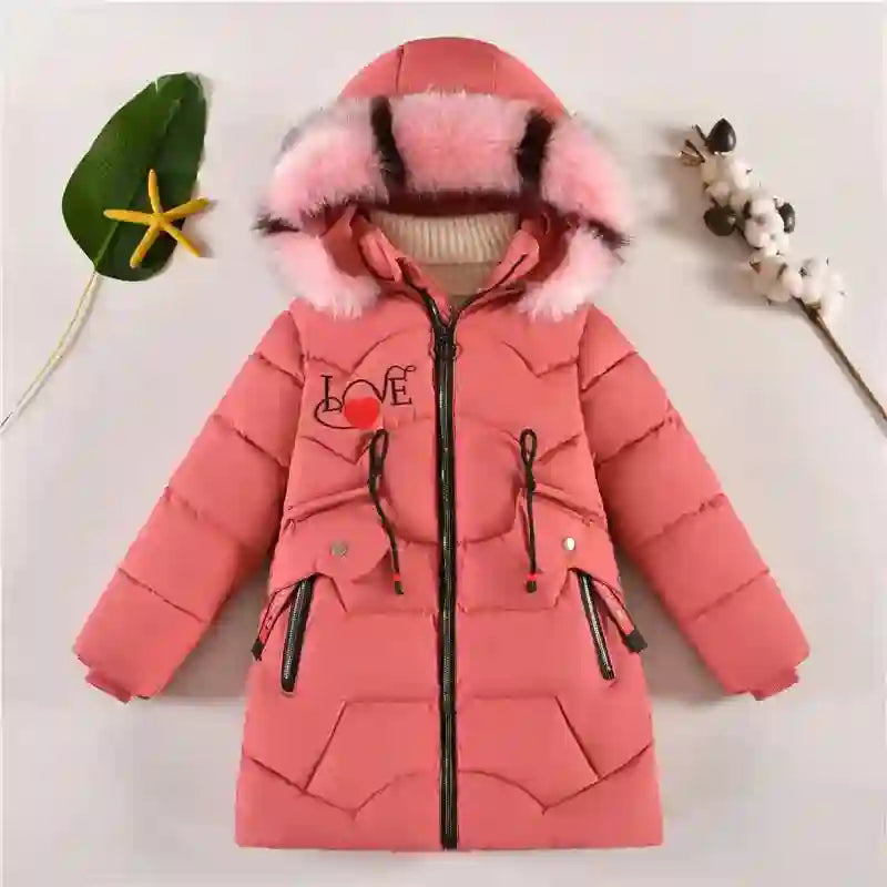Selena Stylish Winter Hooded Jacket for Girls