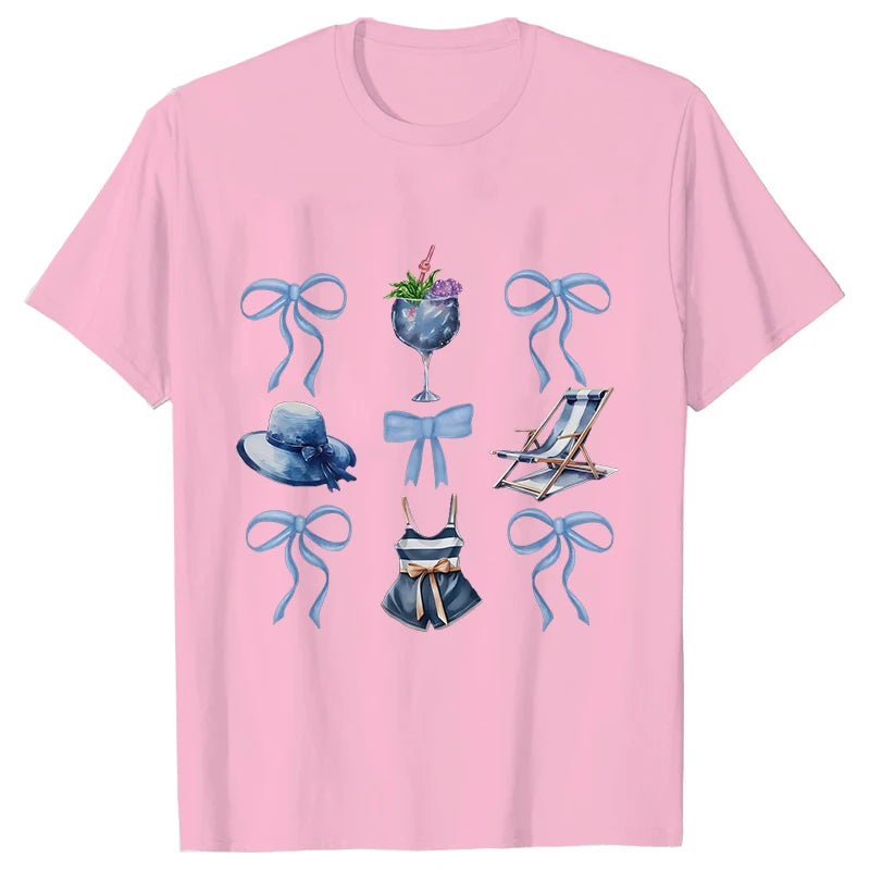 María T-Shirts Girls Friends Single Farewell Party Summer Coastal