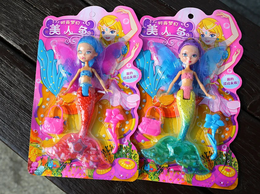 Mini New Children's Toys Girls Beautiful Mermaid Princess Doll Girls Birthday Gift Girls Play House Toys Cute Mermaid Dolls