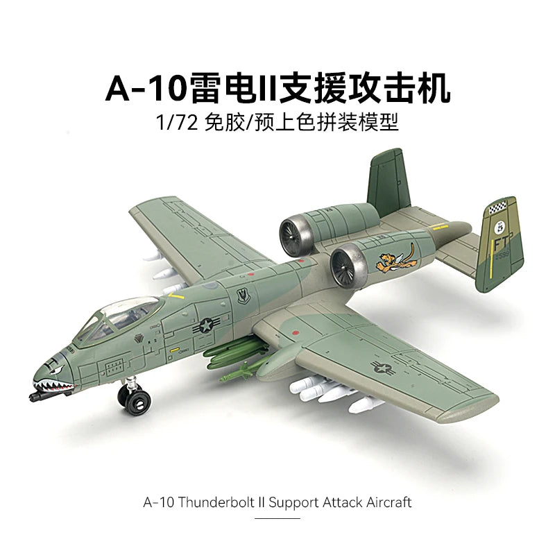 1/72 Creative Military Series Building Blocks A-10 Attack Aircraft Thunderbolt