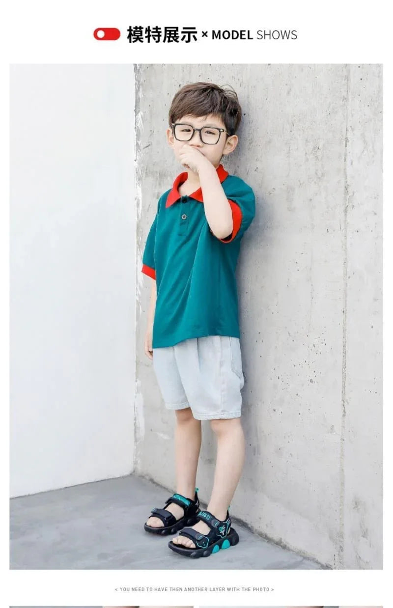 Sandals Boys Beach Children Sports Casual for Medium - GuGuTon baby store - Baby Fashion - Toddlers Outfits - Babies Outfits - Toddler Clothes - Kids Clothing - Newborn Clothes - Newborn Wear - Kids Wear - Trending Clothes - Trending Outfits - Fall Fashion - Winter Fashion - Girls Clothes - Boys Clothes - Babies Wear - Kids Accessories - KidsWear - Summer Clothes - Summer Fashion - Summer Trend - Falls Sweaters - Tops - Bottom - Jeans - Blouse - Dresses - Newborn Dresses - Toys