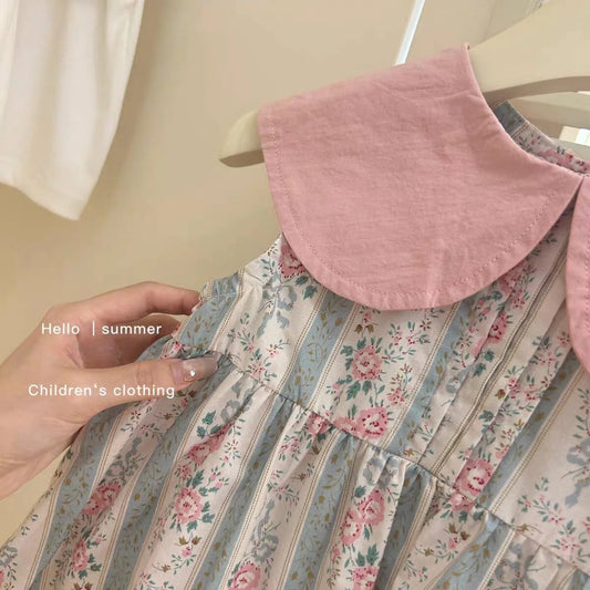 Baby Girl Dresses Summer Floral Cute Girl Princess Dresses