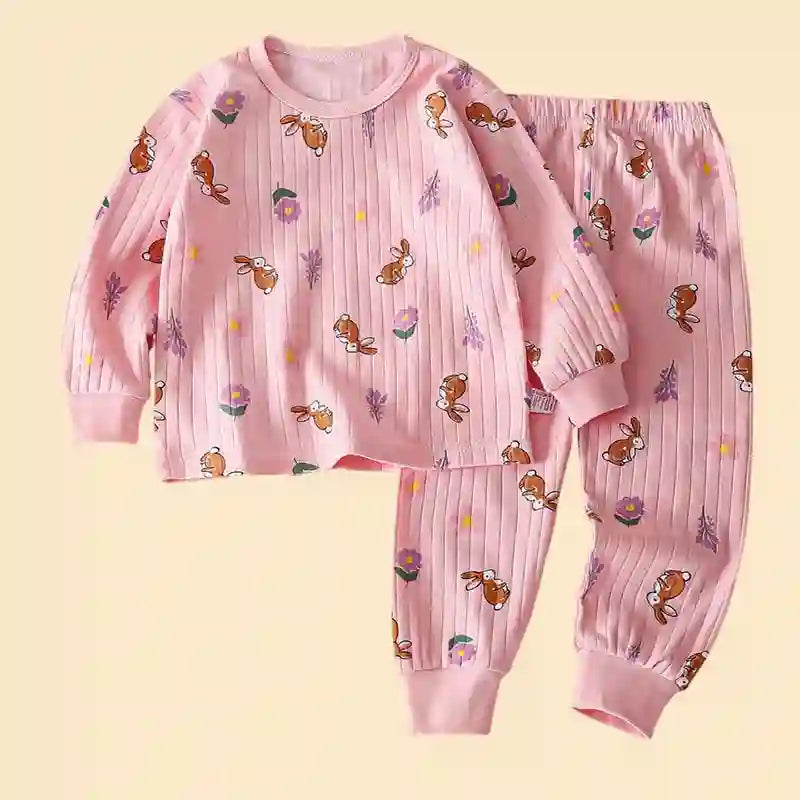 Children Cotton Long Sleeve Clothing Sets for Autumn