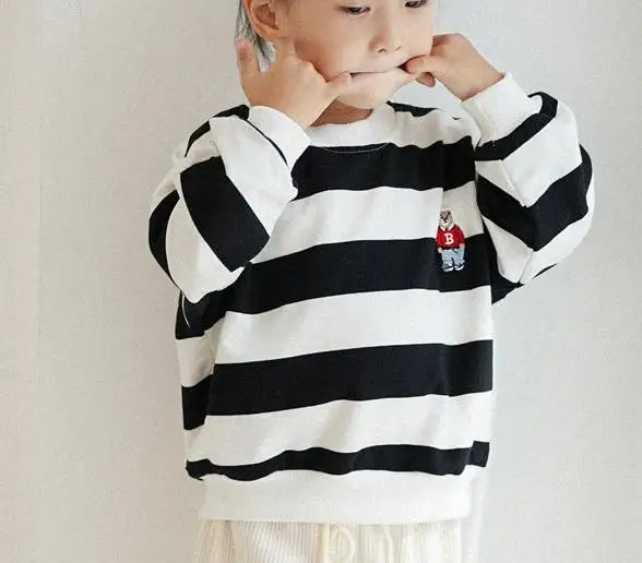 Enrrique New Baby Boy Long Sleeve Striped Sweater - GuGuTon baby store - Baby Fashion - Toddlers Outfits - Babies Outfits - Toddler Clothes - Kids Clothing - Newborn Clothes - Newborn Wear - Kids Wear - Trending Clothes - Trending Outfits - Fall Fashion - Winter Fashion - Girls Clothes - Boys Clothes - Babies Wear - Kids Accessories - KidsWear - Summer Clothes - Summer Fashion - Summer Trend - Falls Sweaters - Tops - Bottom - Jeans - Blouse - Dresses - Newborn Dresses - Toys