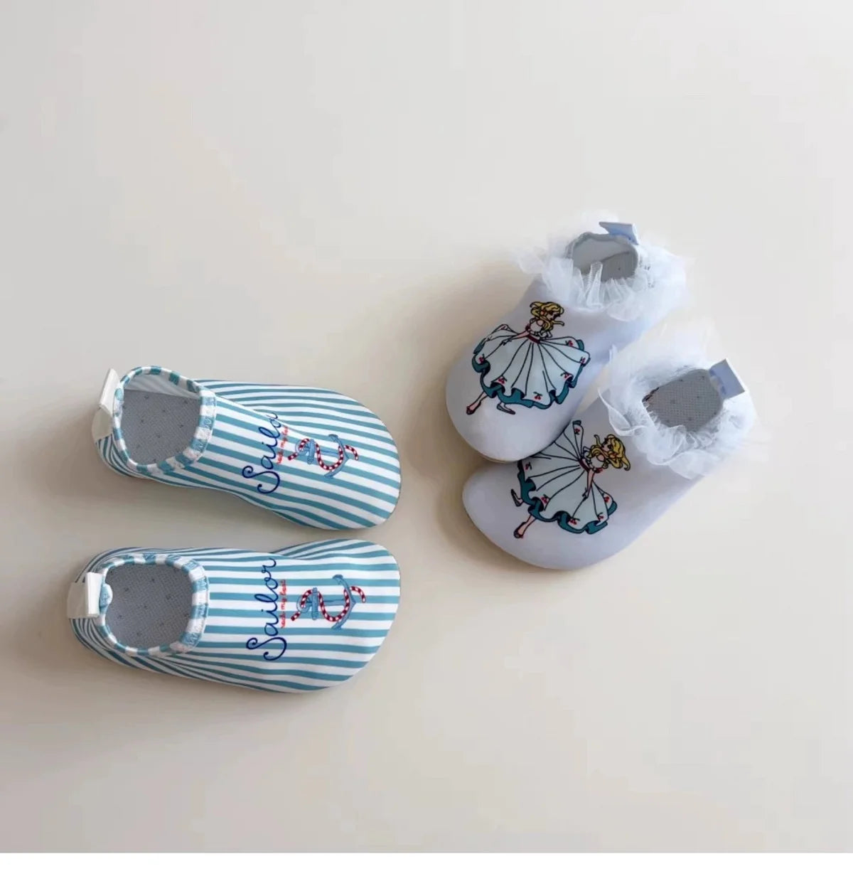New Baby Boy Girl Beach Shoes KS Children Print Water Sports Sneakers Swimming Aqua Barefoot Shoes Kids Indoor Outdoor Slippers