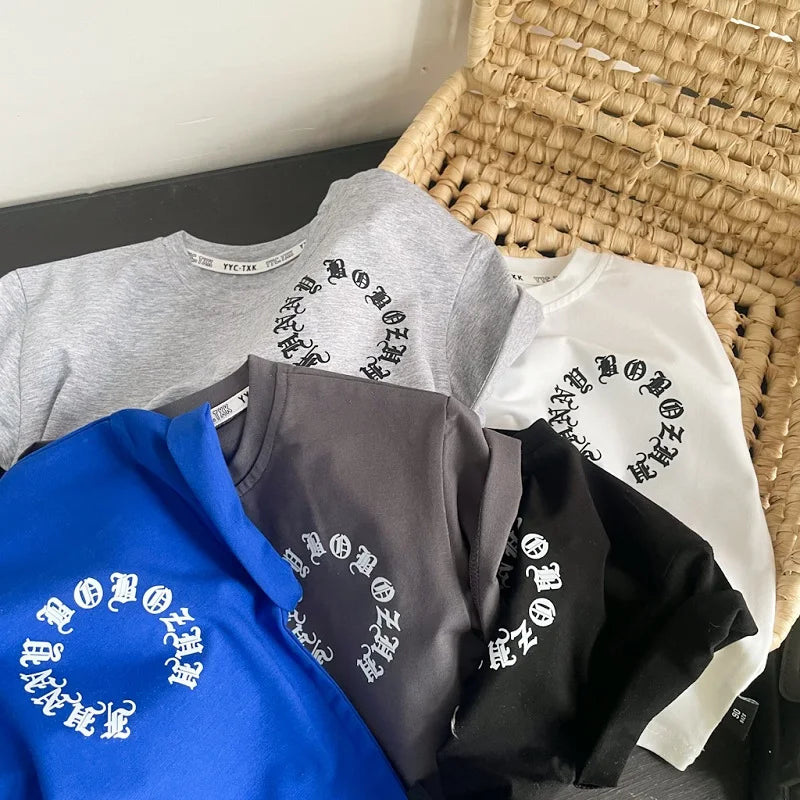 Damian Toddler Child Short Sleeve Tees - GuGuTon baby store - Baby Fashion - Toddlers Outfits - Babies Outfits - Toddler Clothes - Kids Clothing - Newborn Clothes - Newborn Wear - Kids Wear - Trending Clothes - Trending Outfits - Fall Fashion - Winter Fashion - Girls Clothes - Boys Clothes - Babies Wear - Kids Accessories - KidsWear - Summer Clothes - Summer Fashion - Summer Trend - Falls Sweaters - Tops - Bottom - Jeans - Blouse - Dresses - Newborn Dresses - Toys