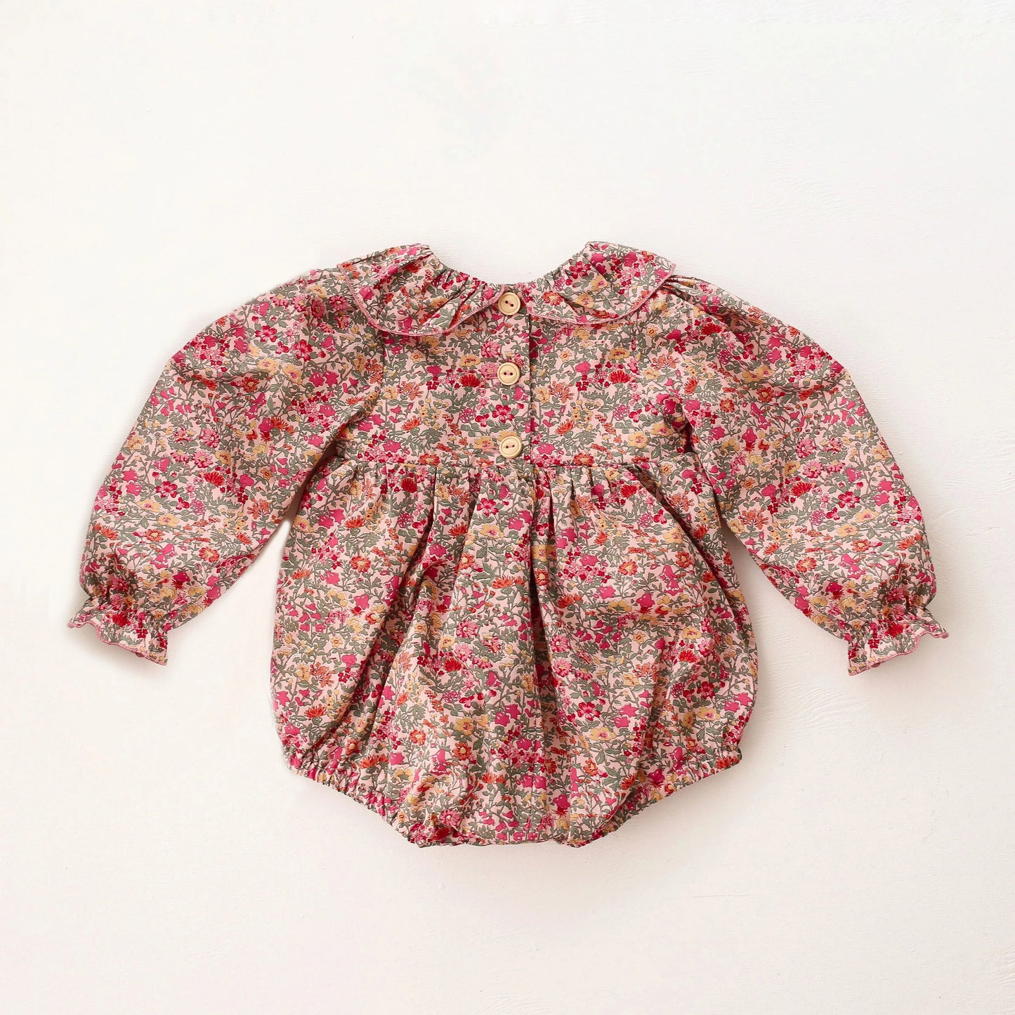 Floral Newborn Romper Set