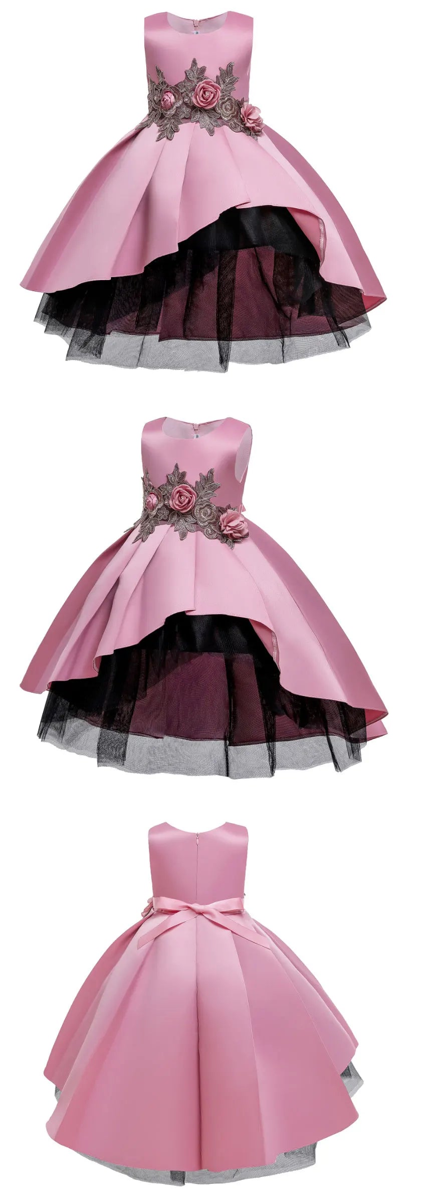 Baby Girl Birthday Dress for Girl 2-10 Year Birthday Dress 2023 New Fashion Cute Princess Baby Dress