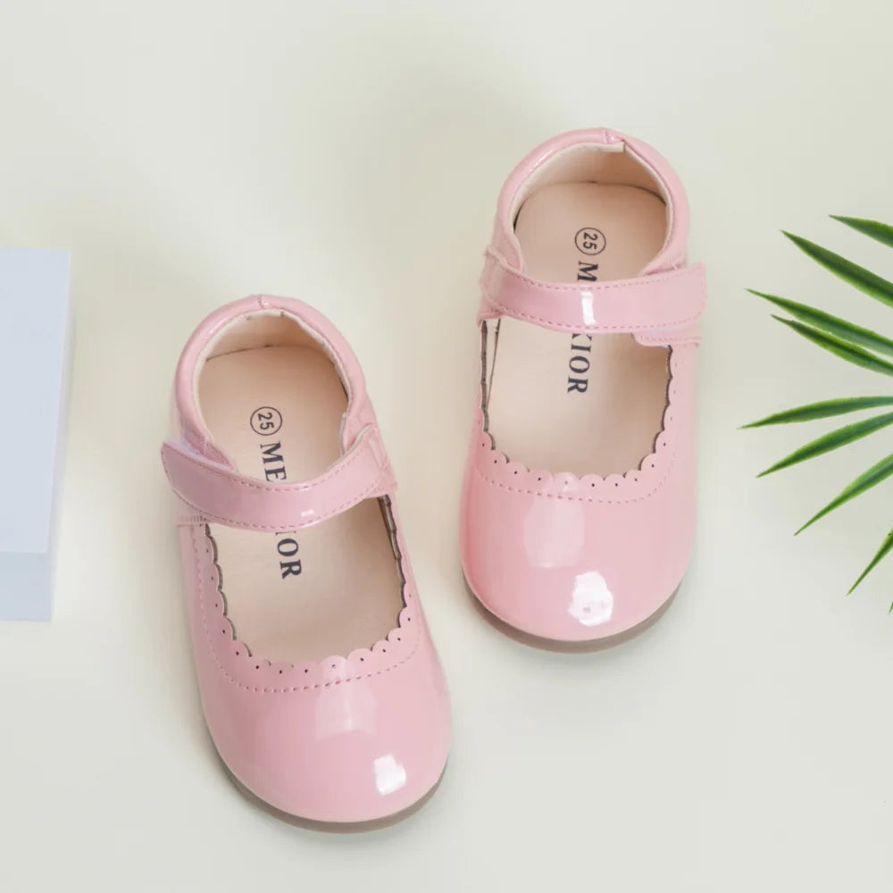Girls Soft Bottom Multi-color Leather Spring Autumn New Baby Shoes