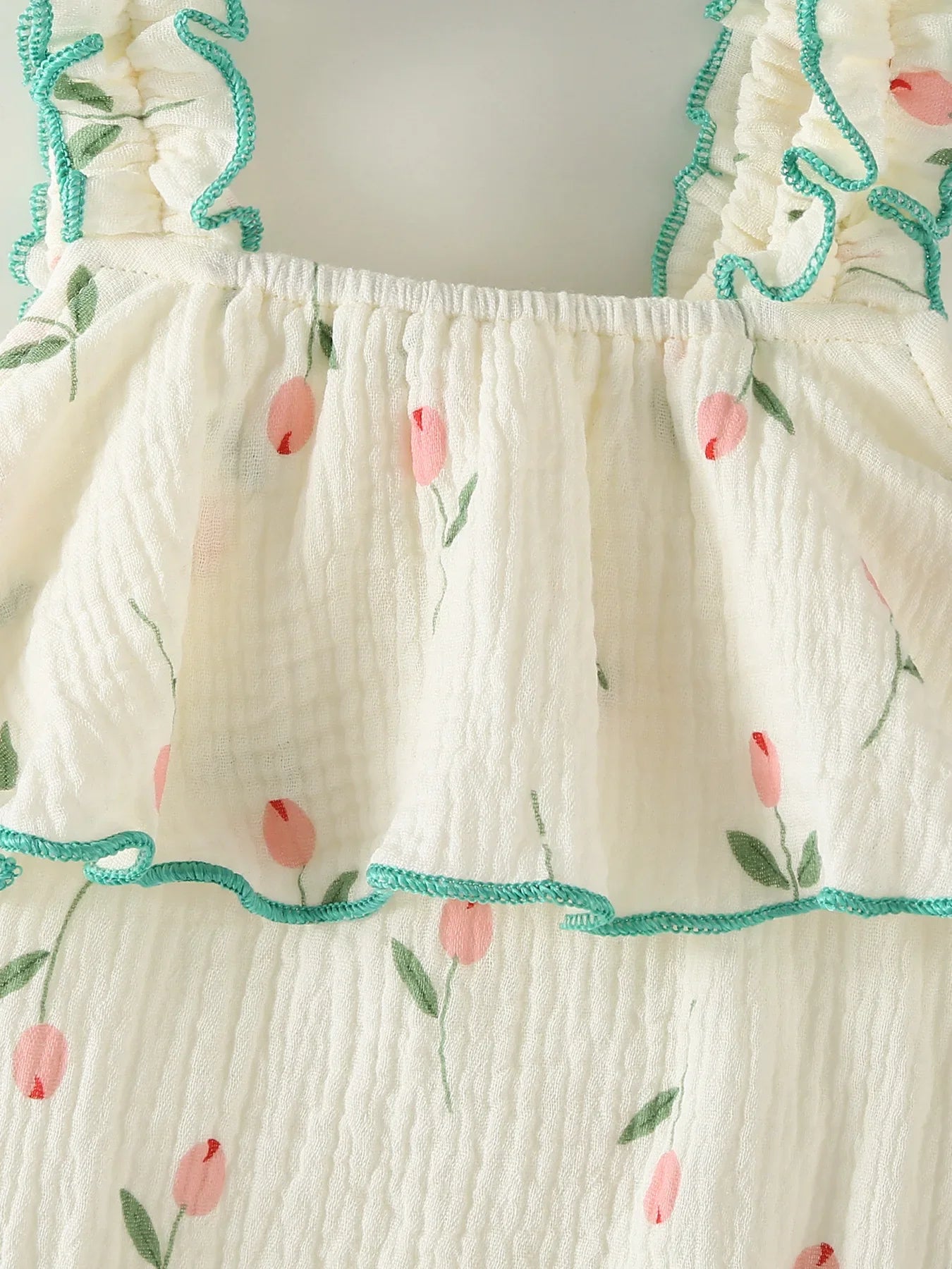Tulip Cotton Romper Set