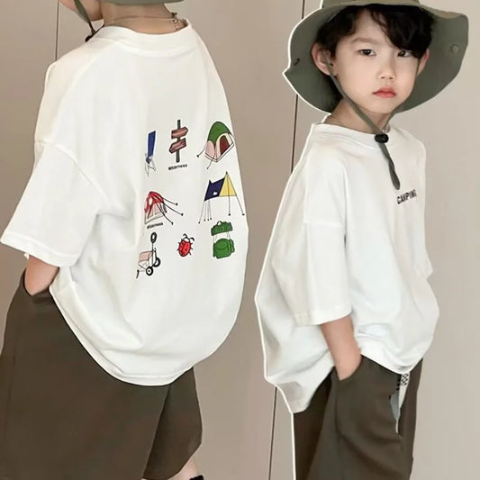 Robert Short Sleeves American High Tees