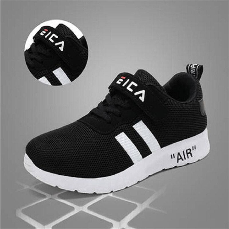 Kids Canvas Sneakers for Boys Girls Mesh Tennis Shoes