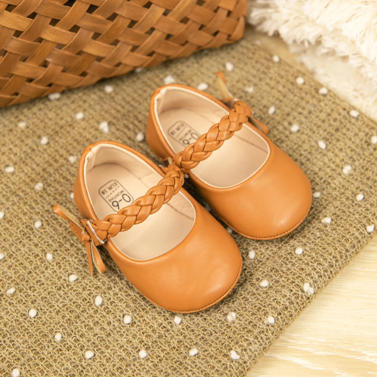 Baby's First Pair of Toddler Shoes Baby Girls Shoes Rubber material Breathable Non-slip Girls