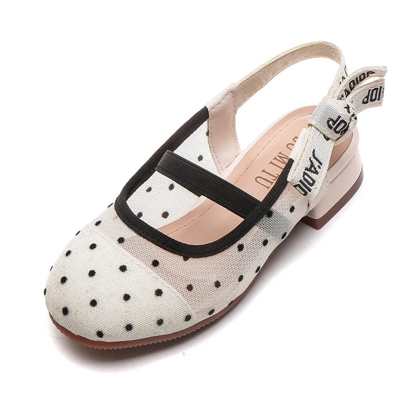 Kids Girls Leather Shoes Cute Children Students Girls Performance Shoes Beautiful Kids Students Soft Bottom Dance Footwear