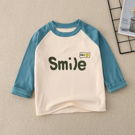 Daniel Cartoon Tops Long Sleeve Tees