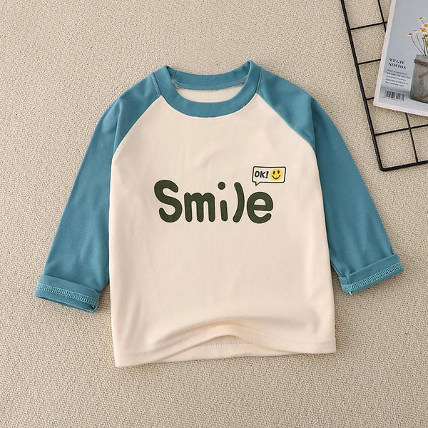 Daniel Cartoon Tops Long Sleeve Tees