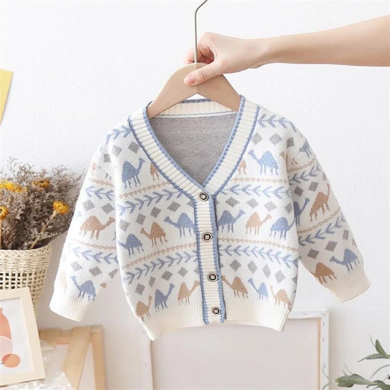 Bill Long Sleeve Toddler Knitwear Sweater