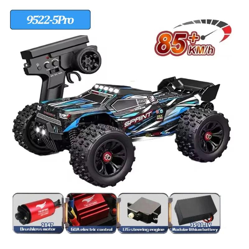 SCY 9522PRO 1:16 Brushless RC Car 85KM/H High Speed 4WD Off-Road Drift Racing Car Professional Remote Control Car vs SG116MAX