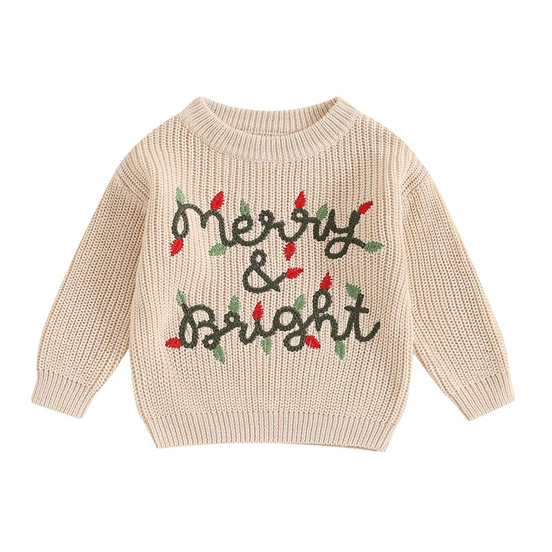 Luinny Crew Neck Long Sleeve Pullovers Sweaters - GuGuTon baby store - Baby Fashion - Toddlers Outfits - Babies Outfits - Toddler Clothes - Kids Clothing - Newborn Clothes - Newborn Wear - Kids Wear - Trending Clothes - Trending Outfits - Fall Fashion - Winter Fashion - Girls Clothes - Boys Clothes - Babies Wear - Kids Accessories - KidsWear - Summer Clothes - Summer Fashion - Summer Trend - Falls Sweaters - Tops - Bottom - Jeans - Blouse - Dresses - Newborn Dresses - Toys