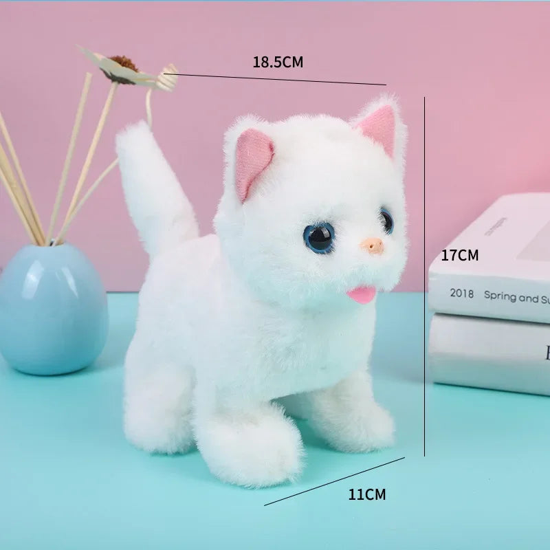 Electric Moving Cat Walking Barking Machine Interactive Simulation Mouse