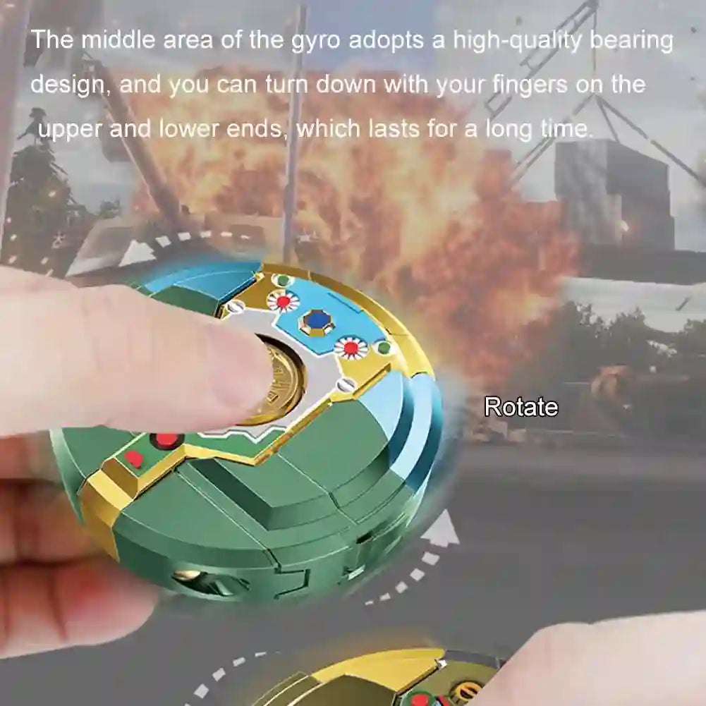 Fidget Spinner Toy Gift - Mechatank Robot Model
