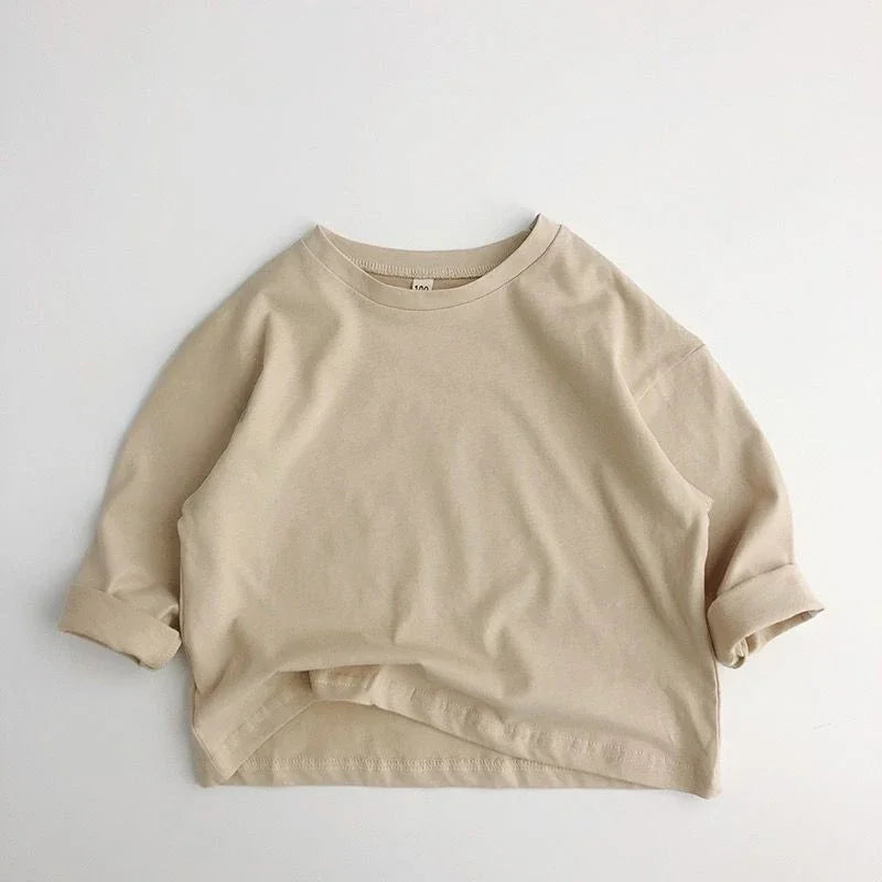Wesly Long Sleeve Cotton Spring Tees
