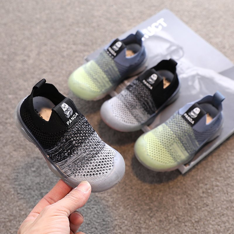 Knitted Kids Casual Shoes Boys Girls Sneakers