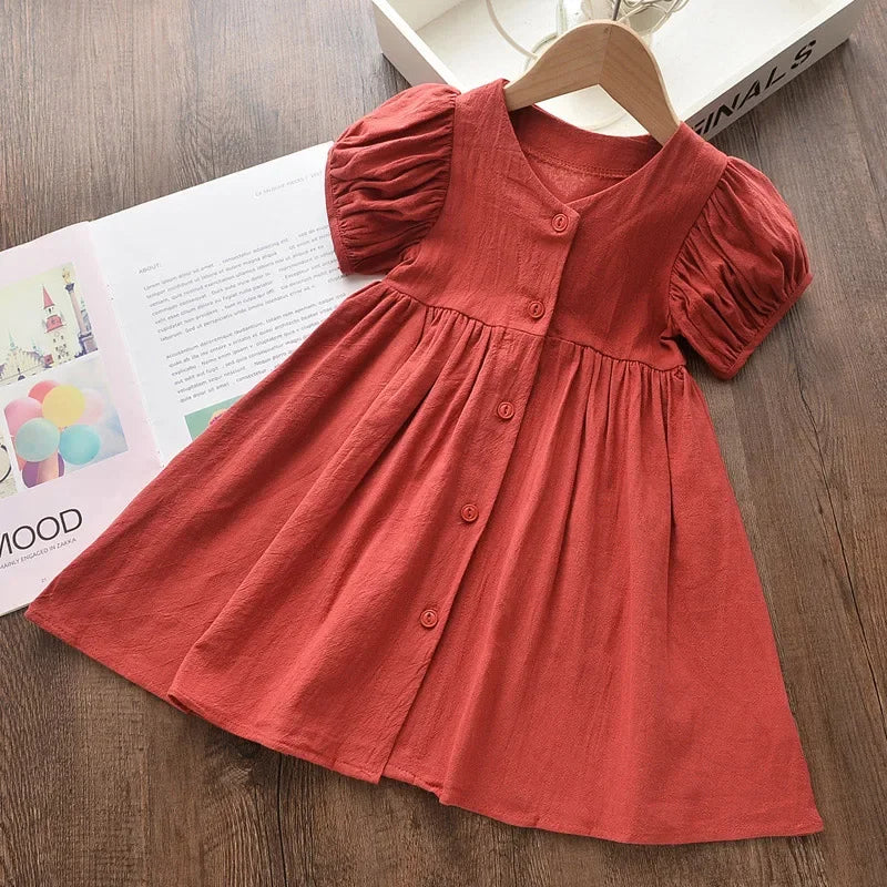 Bear Leader Floral Girls Dress Floral Kids Dresses Girls Princess Dress
