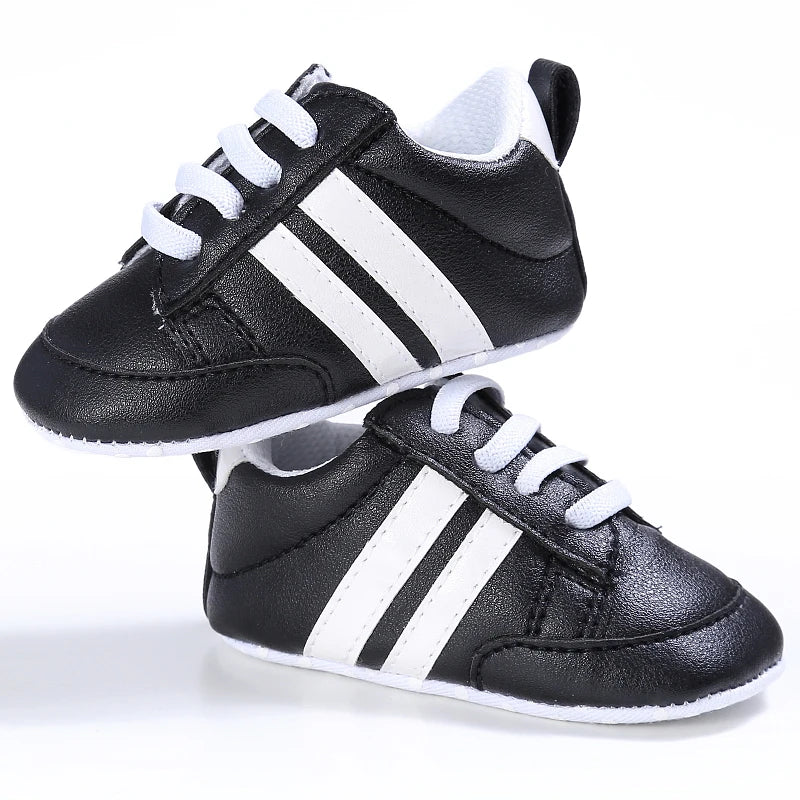 Toddler Baby Girl Shoes 0 to 3 6 9 12 18 24 Months Casual Cute Gold White Baby Boy Shoes First Walkers Soft Crib Shoes Infantil