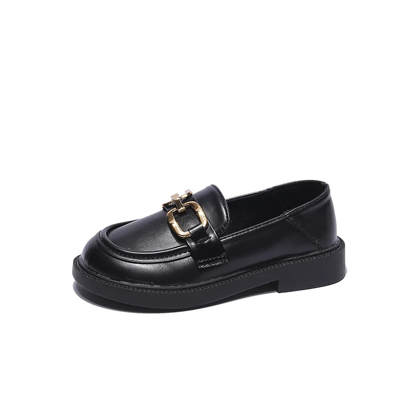 Girls' Princess Shoes 2025 Spring and Autumn Soft Soles Non-slip Foreign Style British Performance Loafers