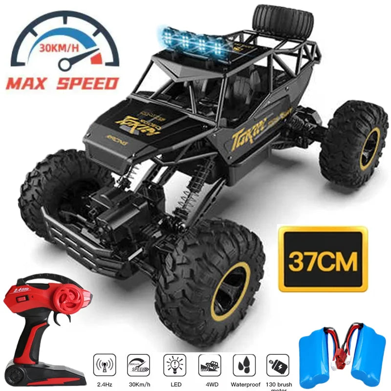 1:16 / 1:12 All Terrain RC Car 30KM/H High Speed 4WD Electric Remote Control Car Buggy 4X4