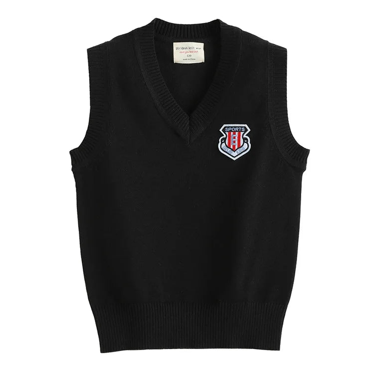 Stiven Uniform Autumn Children's Vest Sweater - GuGuTon baby store - Baby Fashion - Toddlers Outfits - Babies Outfits - Toddler Clothes - Kids Clothing - Newborn Clothes - Newborn Wear - Kids Wear - Trending Clothes - Trending Outfits - Fall Fashion - Winter Fashion - Girls Clothes - Boys Clothes - Babies Wear - Kids Accessories - KidsWear - Summer Clothes - Summer Fashion - Summer Trend - Falls Sweaters - Tops - Bottom - Jeans - Blouse - Dresses - Newborn Dresses - Toys