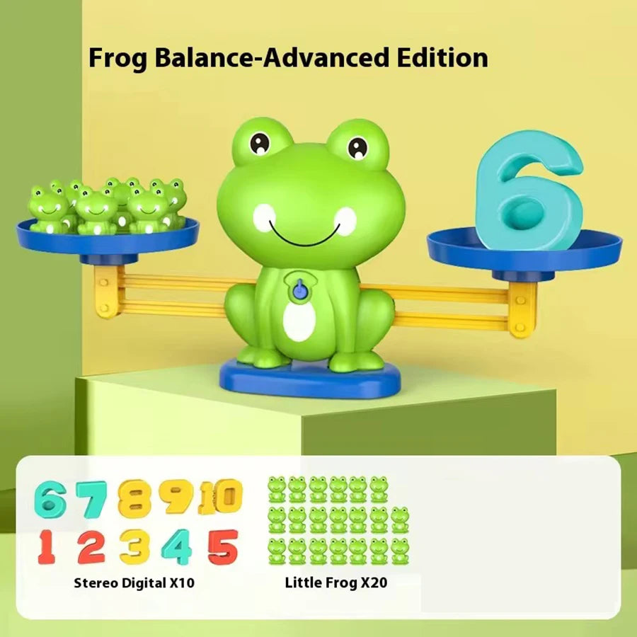 Mathematical Intelligence Math Toys Funny Frog Scale Children's Early Education Toys