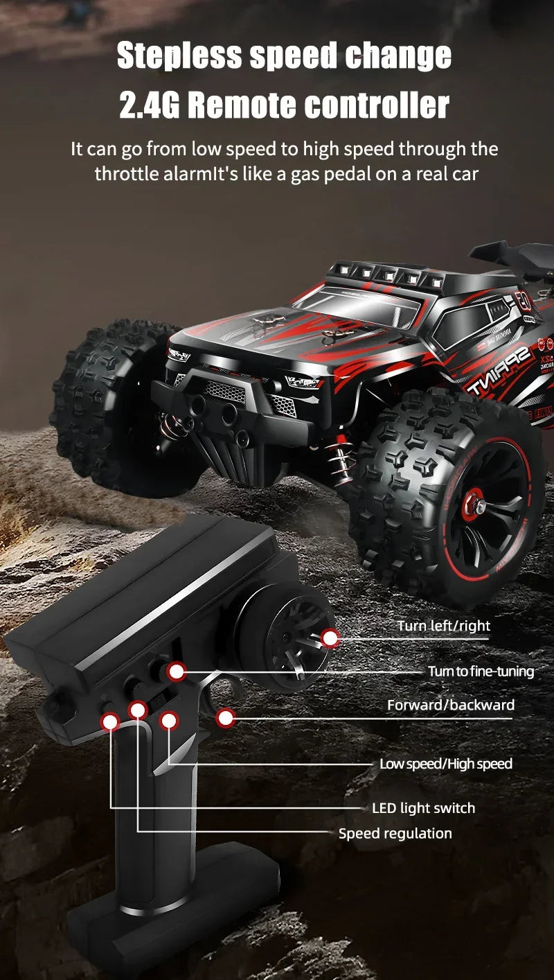 Professional Racing Car 85 Km/h 4WD Brushless Remote Control