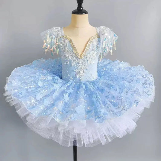 Summer Stage Ballet Leotards Girls Dresses Princess Dance Girl Dress