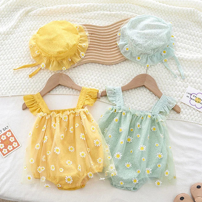 Miss Daisy Lace Romper Set