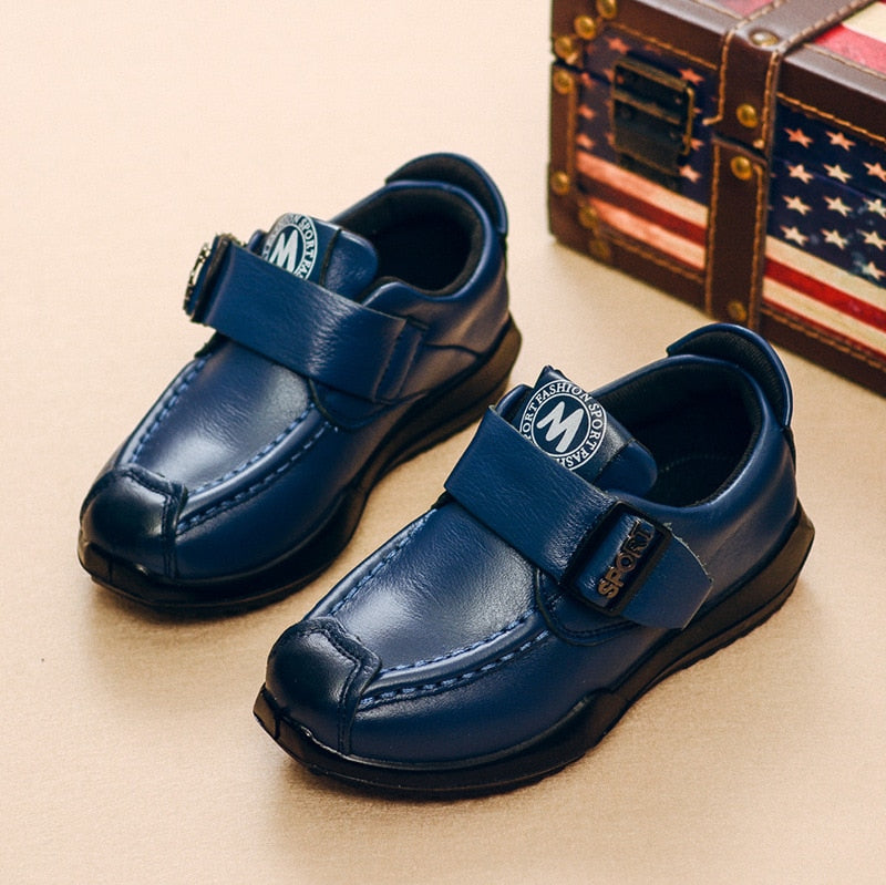 Boys Shoes For Kids Genuine Leather Casual Children - GuGuTon