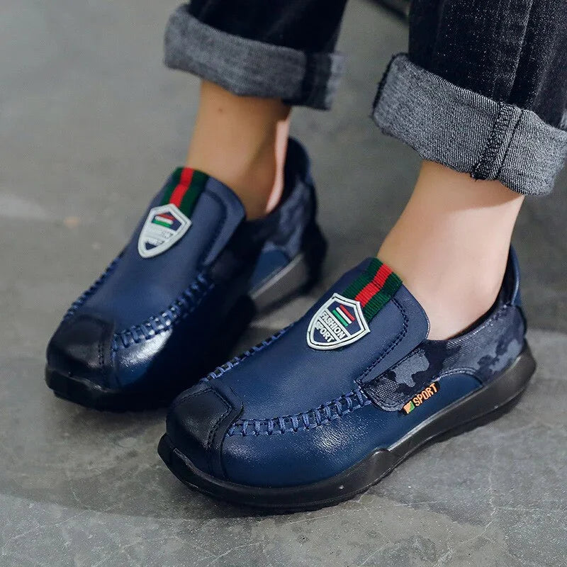 Boys Shoes For Kids Genuine Leather Casual Children - GuGuTon baby store - Baby Fashion - Toddlers Outfits - Babies Outfits - Toddler Clothes - Kids Clothing - Newborn Clothes - Newborn Wear - Kids Wear - Trending Clothes - Trending Outfits - Fall Fashion - Winter Fashion - Girls Clothes - Boys Clothes - Babies Wear - Kids Accessories - KidsWear - Summer Clothes - Summer Fashion - Summer Trend - Falls Sweaters - Tops - Bottom - Jeans - Blouse - Dresses - Newborn Dresses - Toys