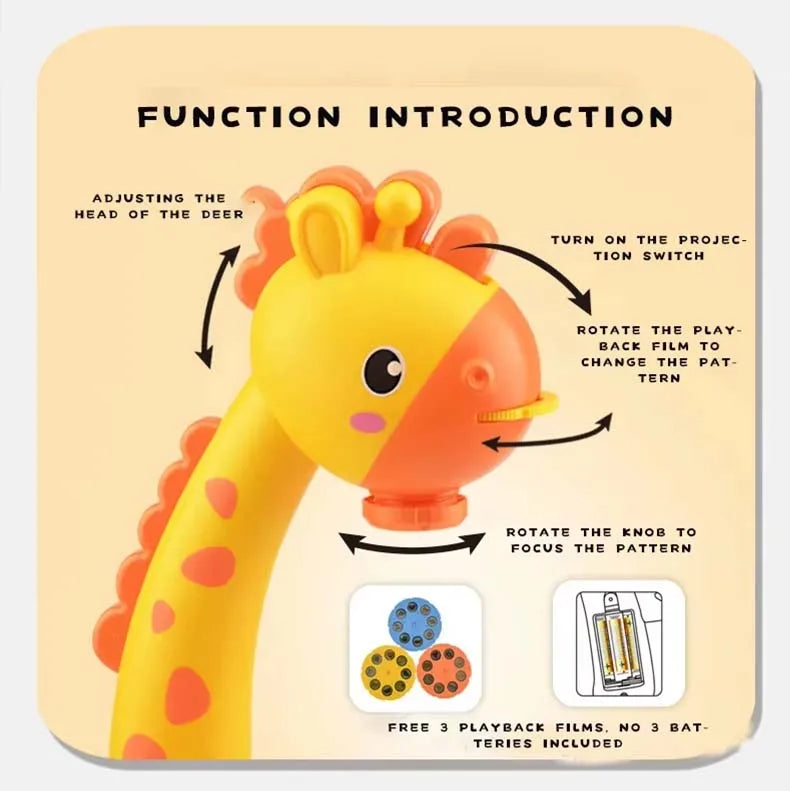 Drawing Projector for Kids, Mini Multi-Functional Writing Board Learning Drawing Educational Toys, Ideal Toy for 3+ Girls & Boys
