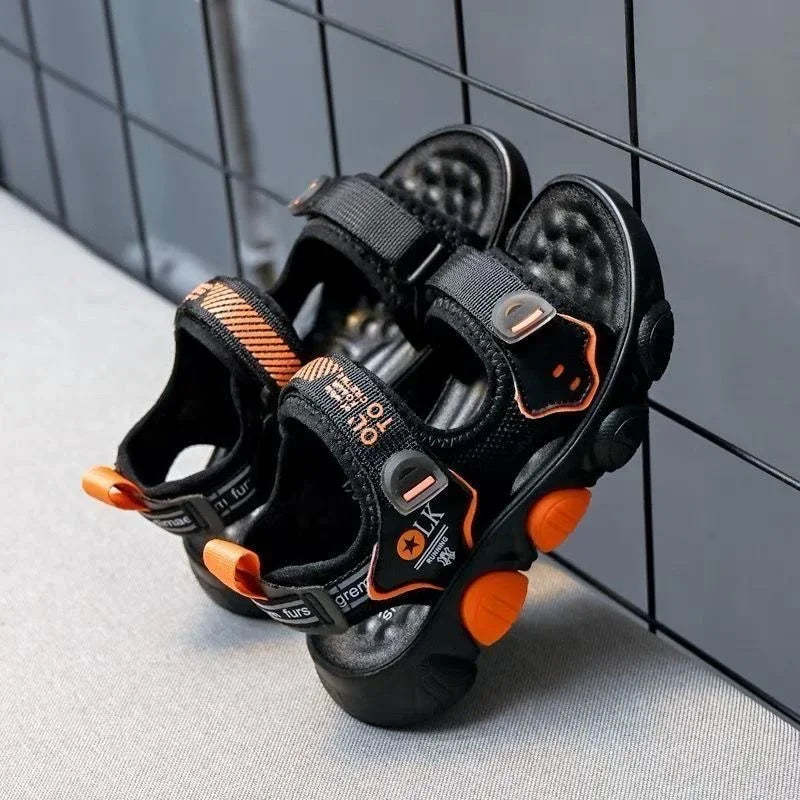 Sandals Boys Beach Children Sports Casual for Medium - GuGuTon baby store - Baby Fashion - Toddlers Outfits - Babies Outfits - Toddler Clothes - Kids Clothing - Newborn Clothes - Newborn Wear - Kids Wear - Trending Clothes - Trending Outfits - Fall Fashion - Winter Fashion - Girls Clothes - Boys Clothes - Babies Wear - Kids Accessories - KidsWear - Summer Clothes - Summer Fashion - Summer Trend - Falls Sweaters - Tops - Bottom - Jeans - Blouse - Dresses - Newborn Dresses - Toys