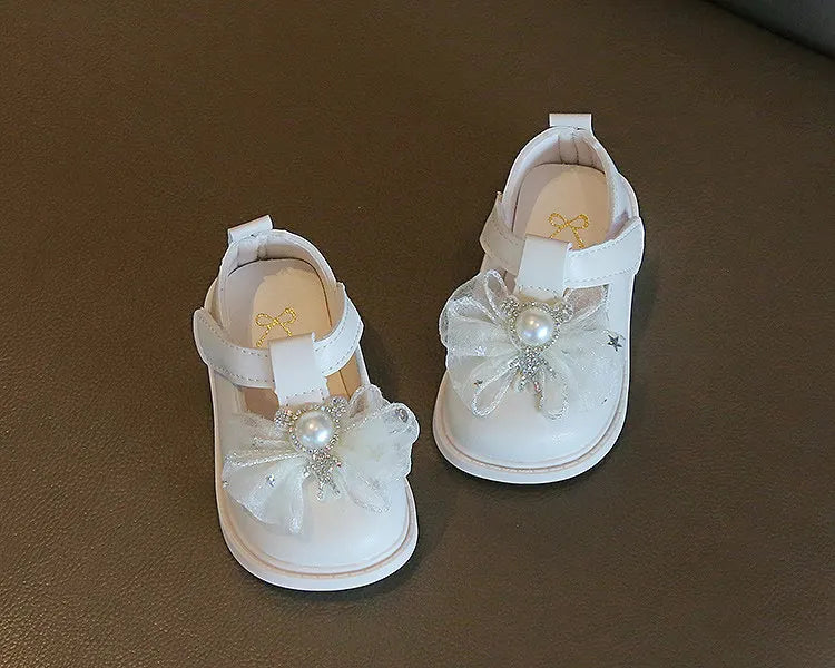 Baby Girls Shoes PU Toddler Princess Dress Shoes