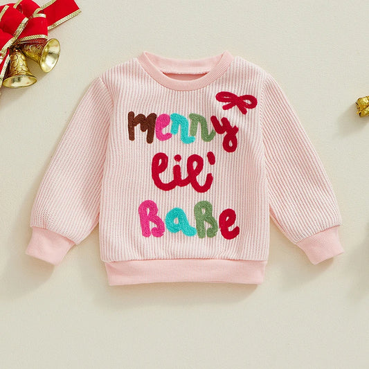 Mathias Embroidered Long Sleeve Baby Boys Sweaters